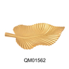 Customized Natural Leaf Shaped Tabletop Wooden Tray for Home Decoration