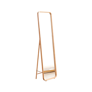 Full Length MDF Wood Free Standing Mirror for Home And Dressing Store