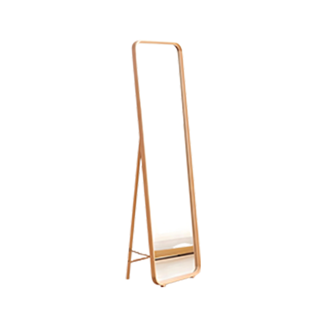 Full Length MDF Wood Free Standing Mirror for Home And Dressing Store