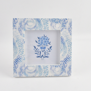 New Eco-Friendly Square Solid Wood Epoxy Photo Picture Frame for Home Decoration