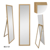 New Hot Sale MDF Wood Full Length Arch Make Up Freestanding Dressing Mirror with Metal Stand for Home Living Bath Room Store