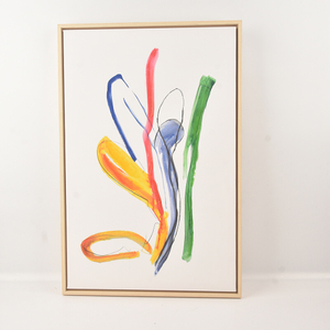 Factory Wholesale Handicraft Painted Vertical Wall Hanging Canvas Wall Art for Home Decor