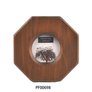 New Antique Polygan Eco-Friendly Solid Wood Photo Picture Frame for Home Decoration