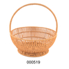 Modern Style Rattan Handwoven Easter Flower Basket Cute Rabbit Ears Shaped Handmade Storage Baskets