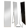 Gold Aluminum Alloy Full Length Arch Make Up Freestanding Dressing Mirror with Metal Stand for Home Living Bath Room Store