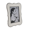 2025 New Arrival Customized Rectangle Zinc Alloy Photo and Picture Frame with Bowknot for Home Decoration