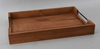 Wholesales Eco-Friendly Solid Wood Antique Tray with Handle Bar for Home Decoration