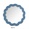 Wooden Wall Hanging Make Up Living Bath Room Mirror with Natural Wood Finishing for Home Decor