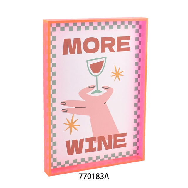 2025 New Hot Sale Handicraft Acrylic Wall Hanging Picture Frame Wall Art for Home Decor