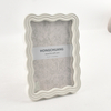 New Eco-Friendly Wave-shaped Solid Wood Photo And Picture Frame for Home Decoration