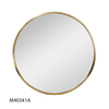Gold Round Metal Wall Hanging Make Up Living Bath Room Mirror for Home Decor