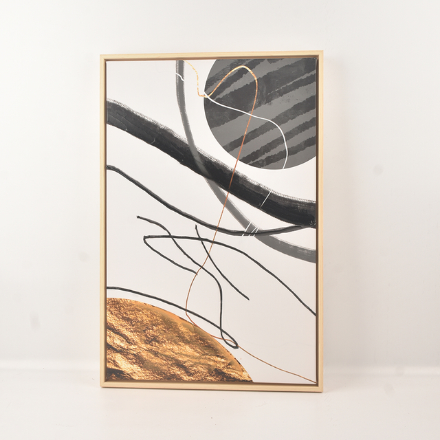 Factory Wholesale Handicraft Painted Vertical Wall Hanging Canvas Wall Art for Home Decor