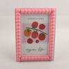  Modern European-Style Minimalist Solid Wood Tabletop Photo Frame Wooden Picture Frame with Beads for Home Decor